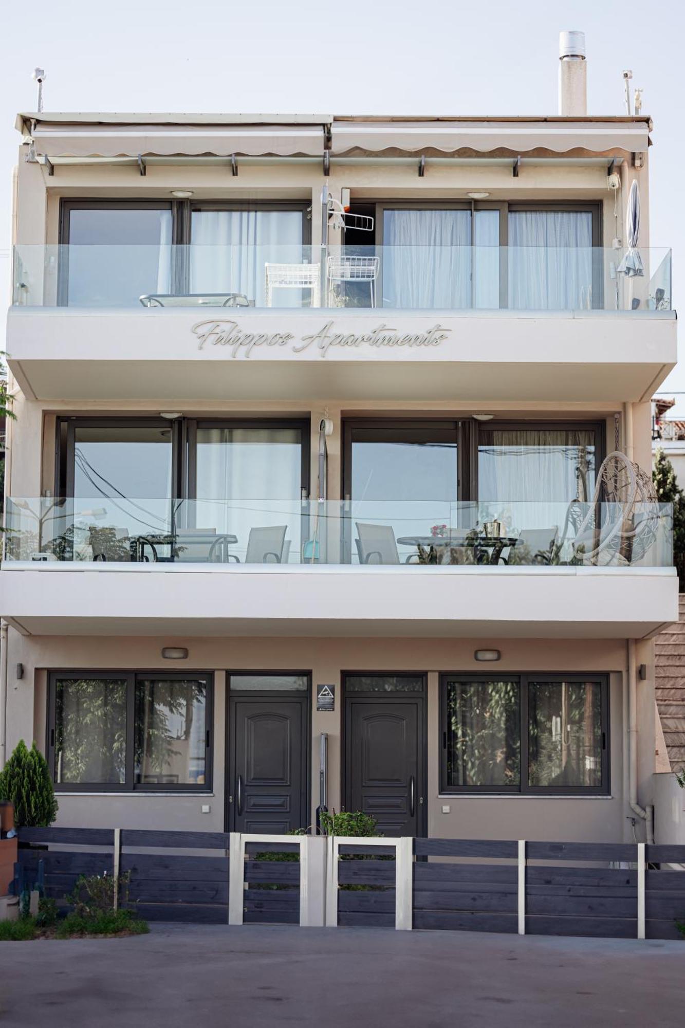 Filippos Apartments Amarinto Exterior foto